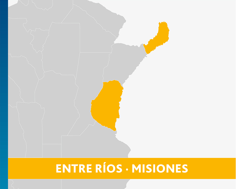 Entre Ríos · Misiones