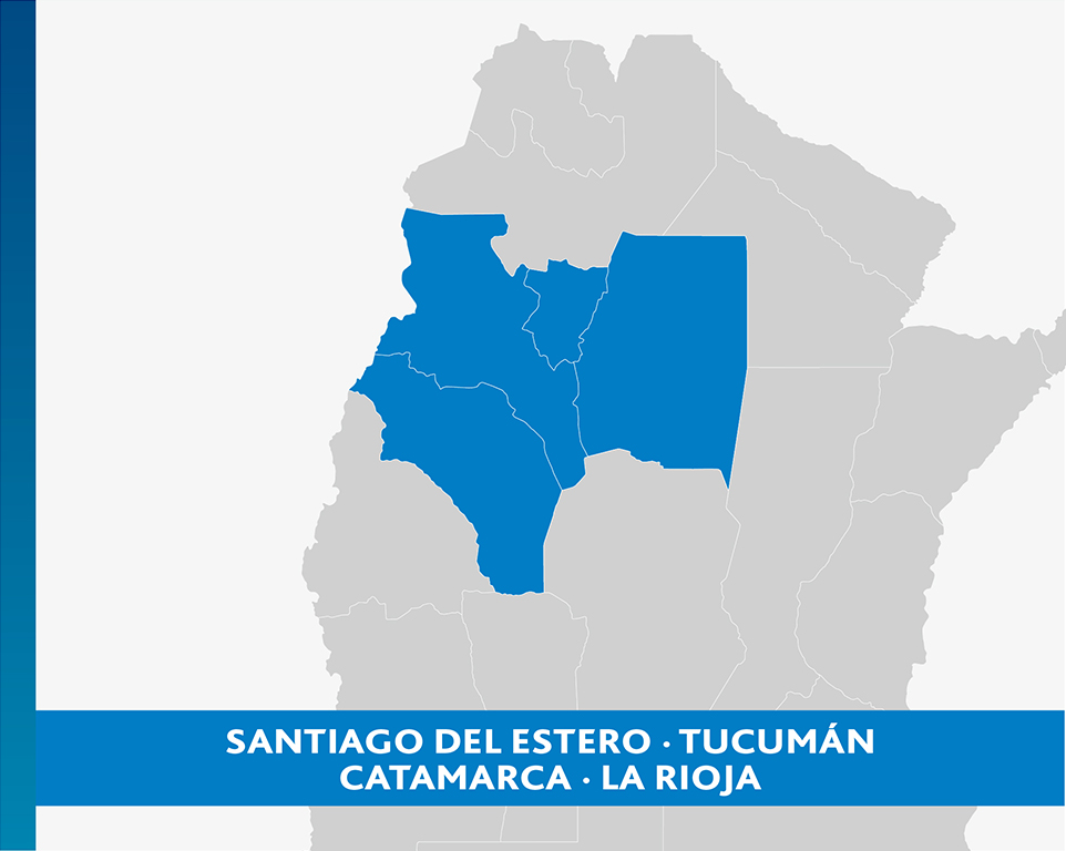 Santiago del Estero - Tucumán - Catamarca - La Rioja